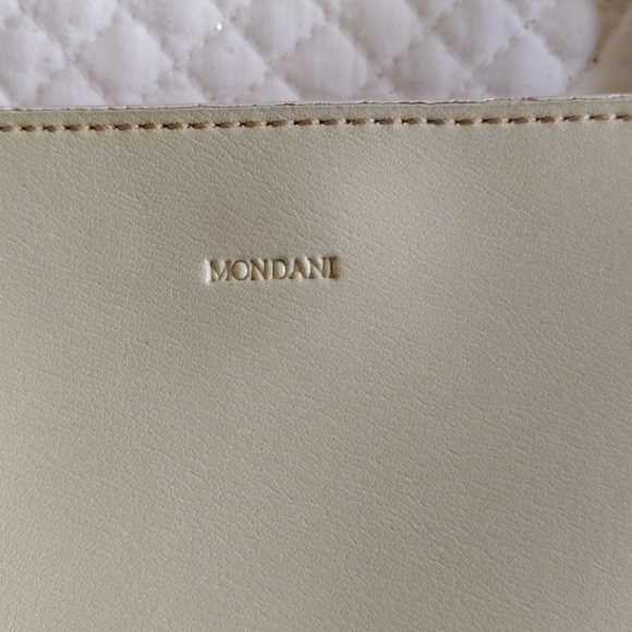 Mondani New York Simulated Leather Shoulder Bag Purse - Light Green - Picture 6 of 16